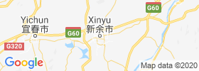 Xinyu map